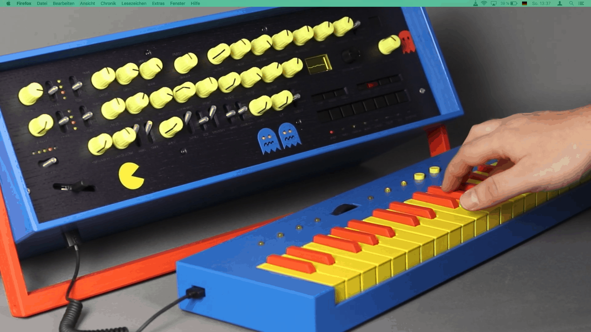 pac man fever synth